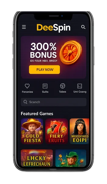 Deespin Casino App Screenshot